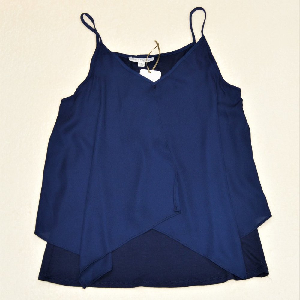 New! Green Envelope Navy  Fly Away Tank Top - Picture 5 of 8